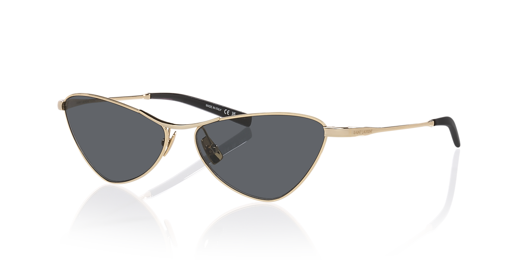 Saint Laurent SL830 L (56 - 14) with Black lenses and Gold frame