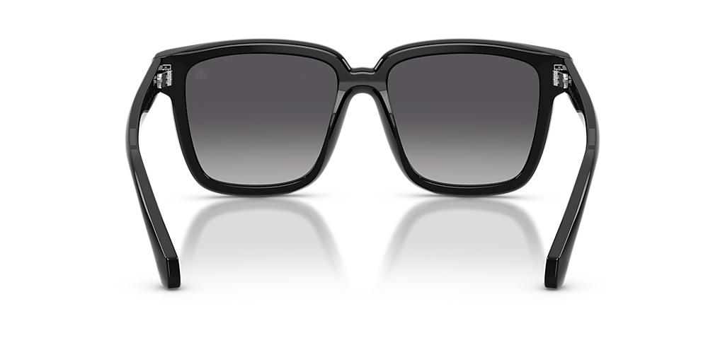 Moncler ME6026 Clasico M (54 - 16) with Grey lenses and Black