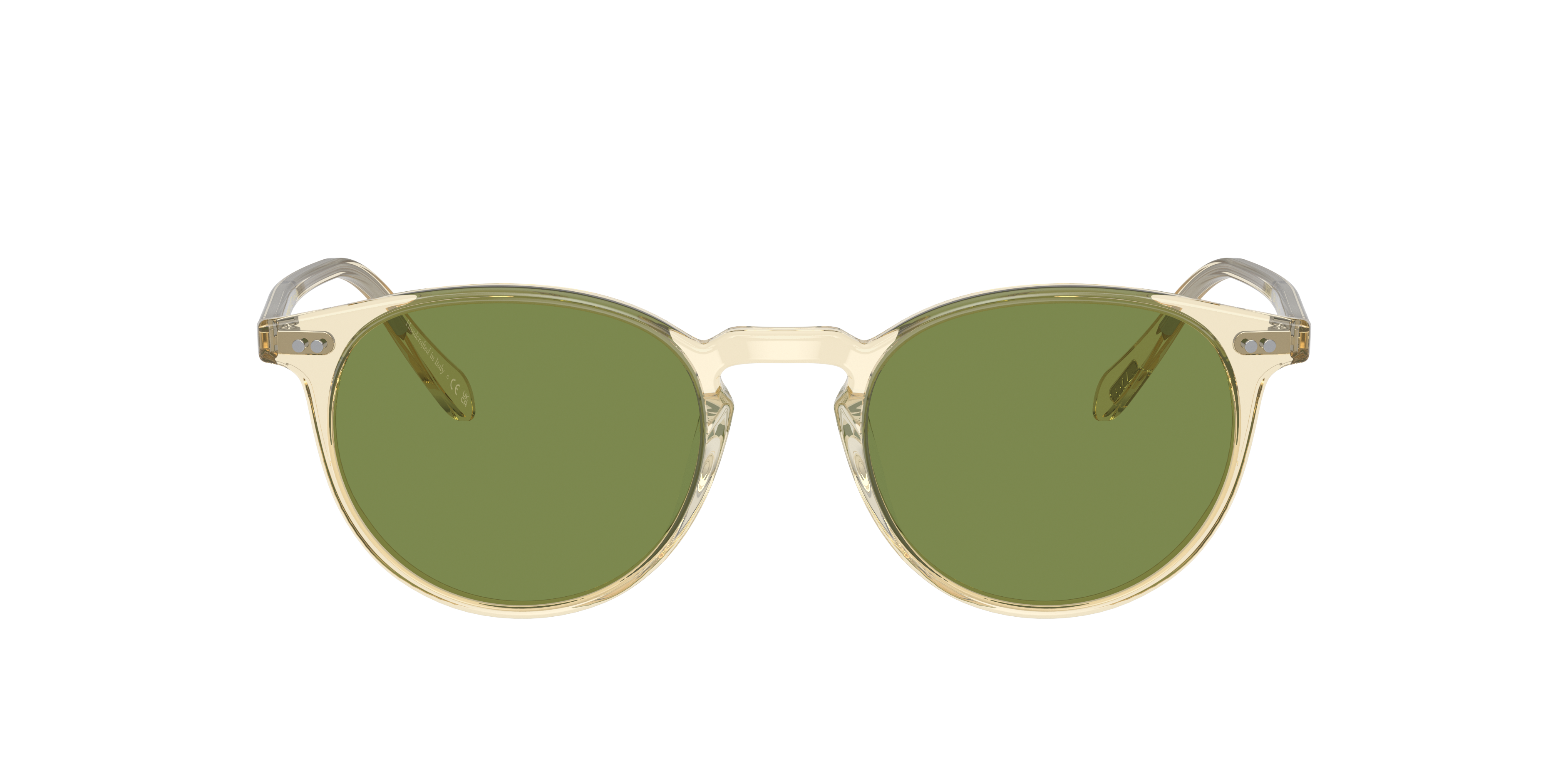 OLIVER PEOPLES Riley Sun 偏光サングラス Oliver Riley Sun Sunglasses in Buff | Oliver®
