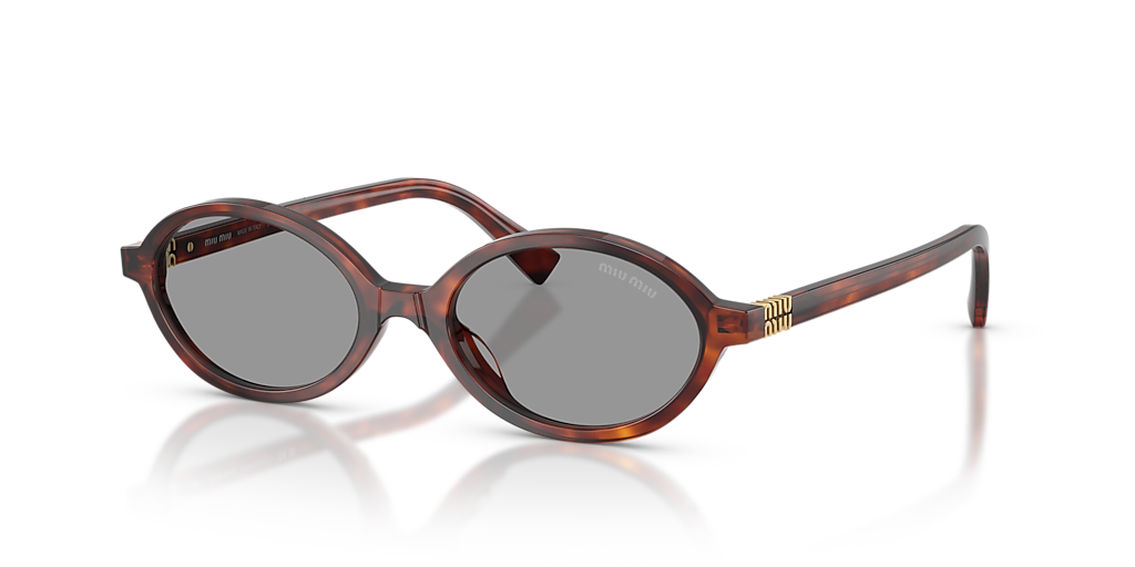 Miu Miu MU 04ZS S (50 - 18) with Grey lenses and Tortoise frame