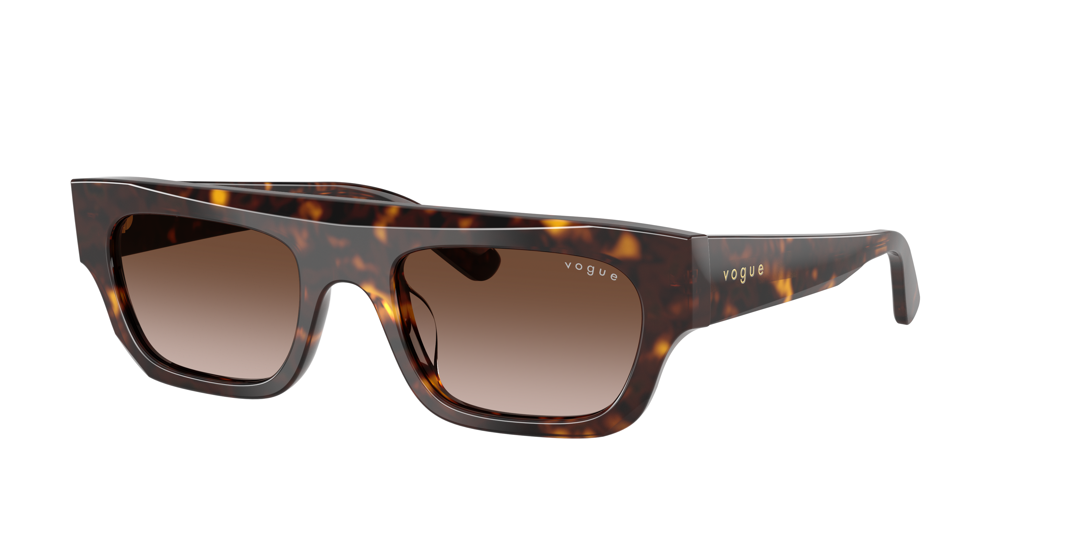 Vogue Eyewear Woman Sunglass VO5694SU -  Frame color: Dark Havana, Lens color: Gradient Brown