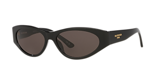 【24935】★美品★ バレンシアガ アセテートサングラス BB0324SK 黒 Balenciaga BB0324SK 002 Sunglasses - US