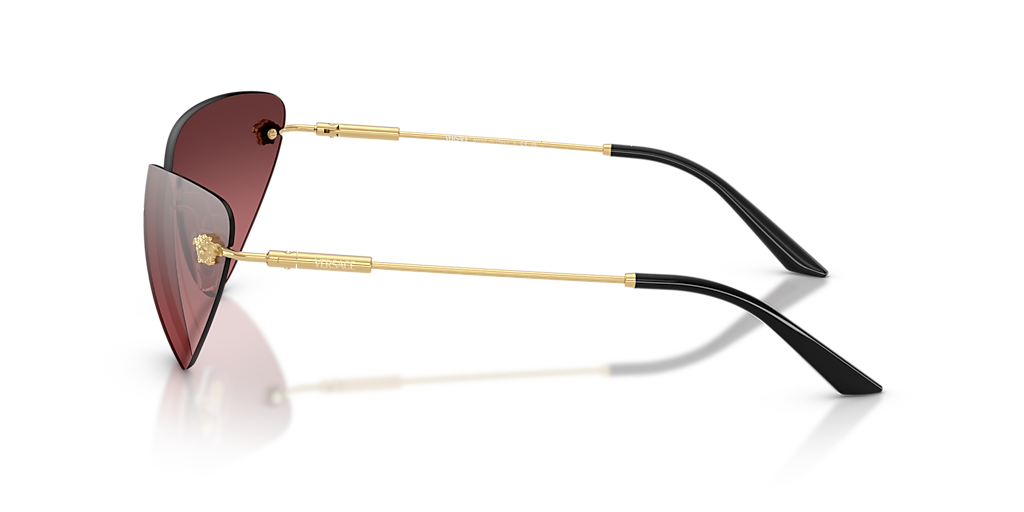 Versace VE2281 XXL (64 - 13) with Pink lenses and Gold frame