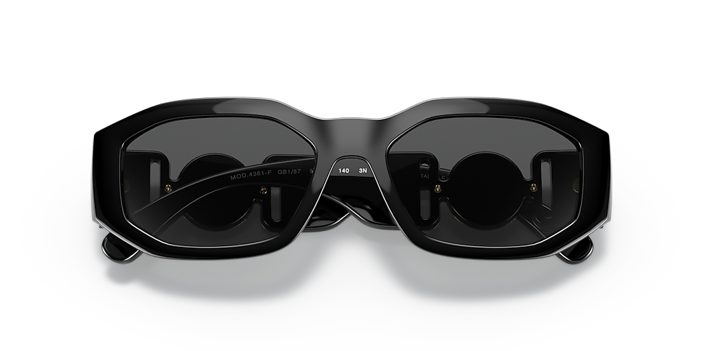 Versace VE4361F L (55 - 18) with Grey lenses and Black frame