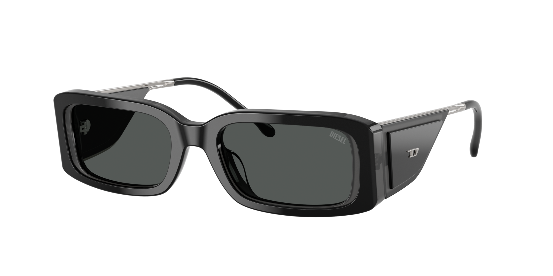 Diesel Sunglasses Black & Grey DIESEL Sunglasses DL3002 501S87 Black grey Men Women | eBay main image 4