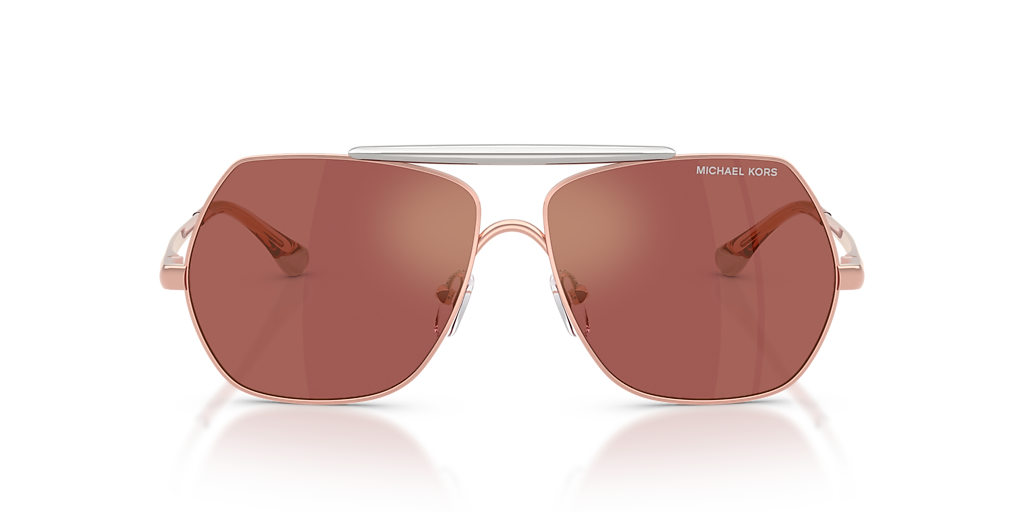 ミミガー Michael Kors MK1173 Denver L (58 - 13) with Violet lenses and Pink