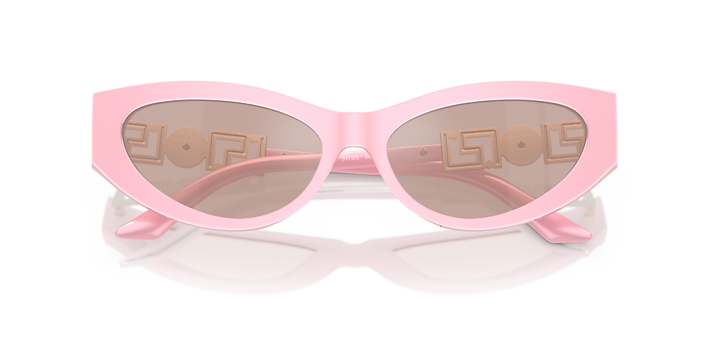 サングラス VERSACE Woman Sunglasses Pink 0VE4470B 5473/5 Versace VE4470B L (56 - 16) with Pink lenses and Pink frame