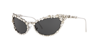 SWAROVSKI SK7013 Silver - Women Sunglasses, Dark Grey Lens