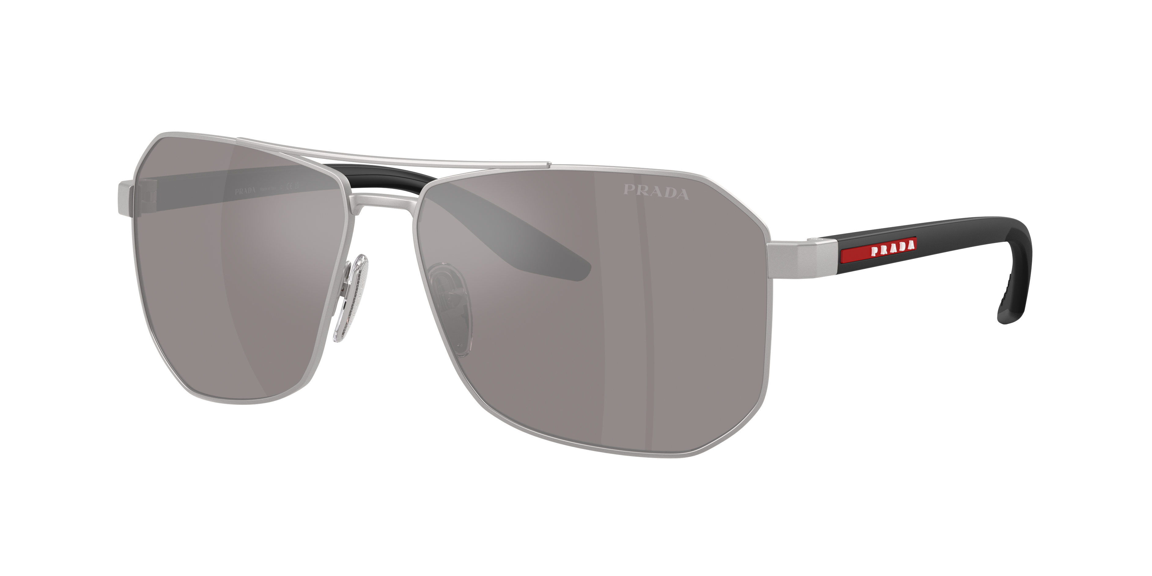 Prada Linea Rossa PS A53S XXL (62 - 14) with Violet lenses and