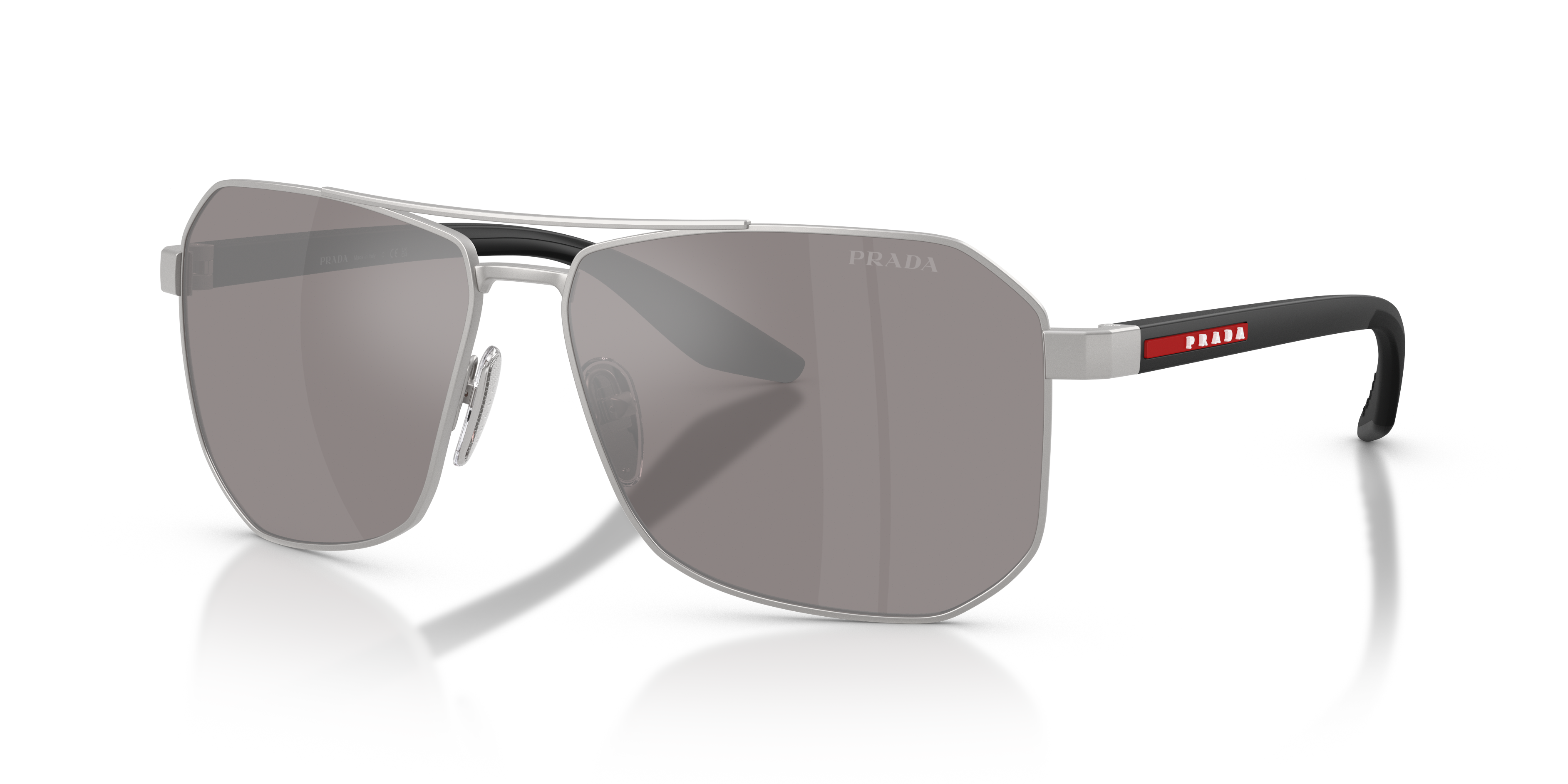 Prada Linea Rossa PS A53S XXL (62 - 14) with Violet lenses and