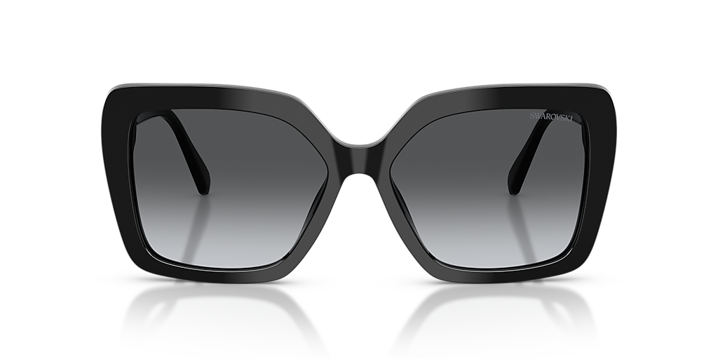 Swarovski SK6049 M (57 - 16) with Grey lenses and Black frame