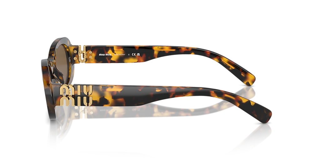 Miu Miu MU 06ZS S (50 - 20) with Brown lenses and Tortoise frame