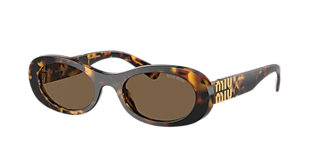 Miu Miu MU A03S L (53 - 19) with Violet lenses and Tortoise frame