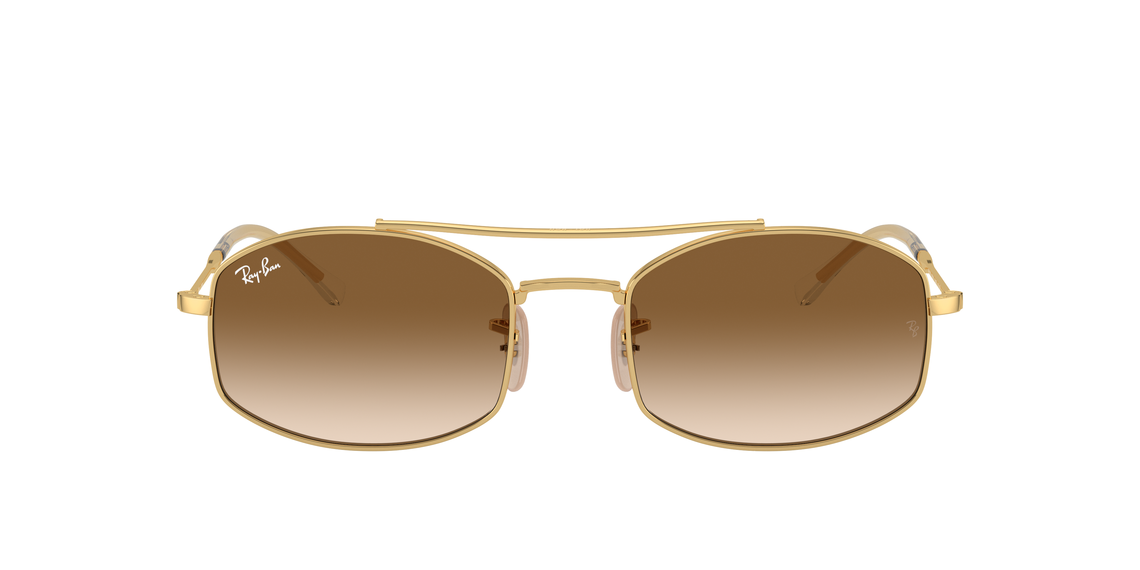 Ray-Ban ブラウンオーバルサングラス RB3547 9202S2 51 レイバン Ray-Ban OVAL オーバル ラウンド