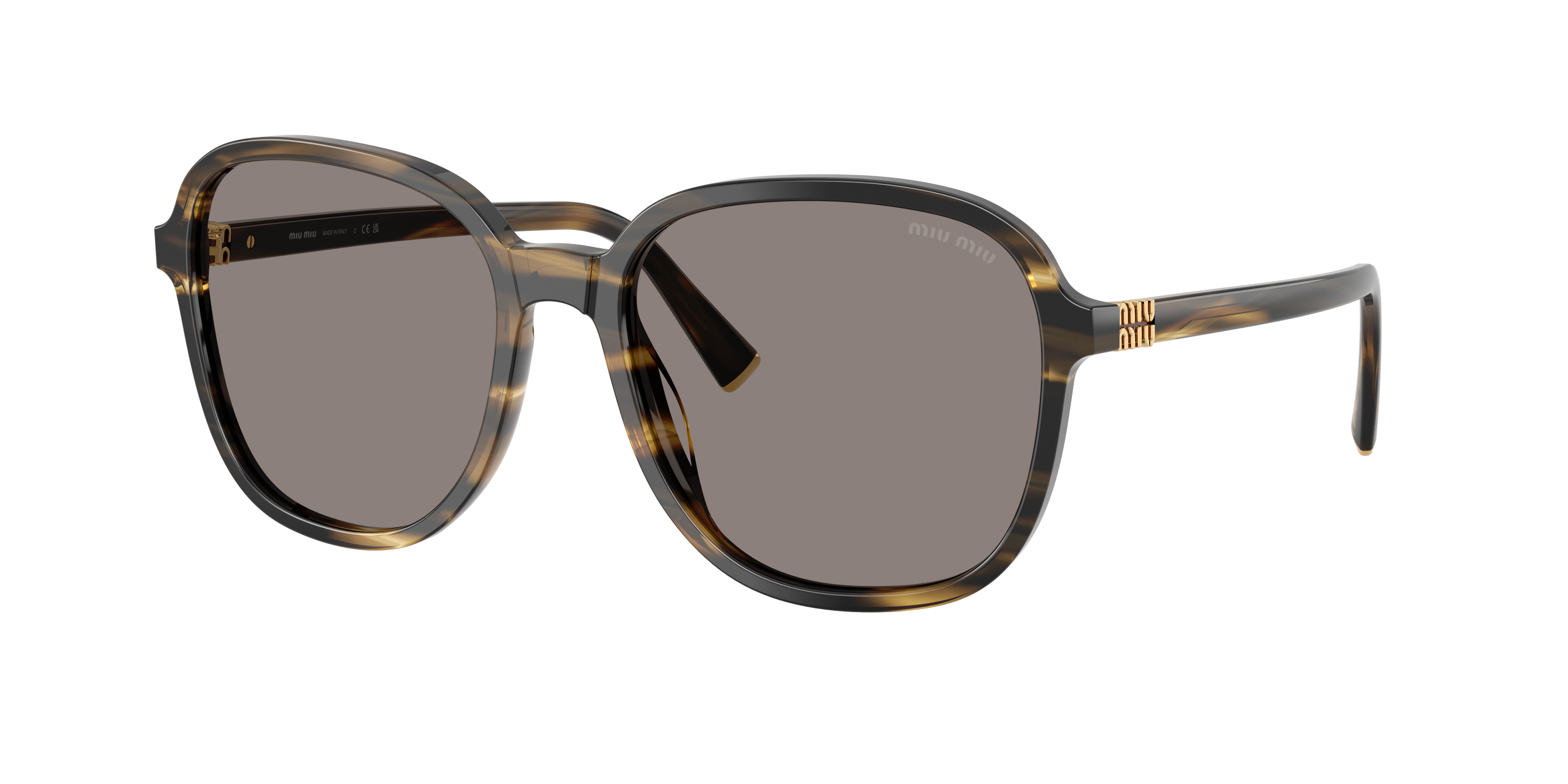 Miu Miu Woman Sunglass Mu B01s In Gray