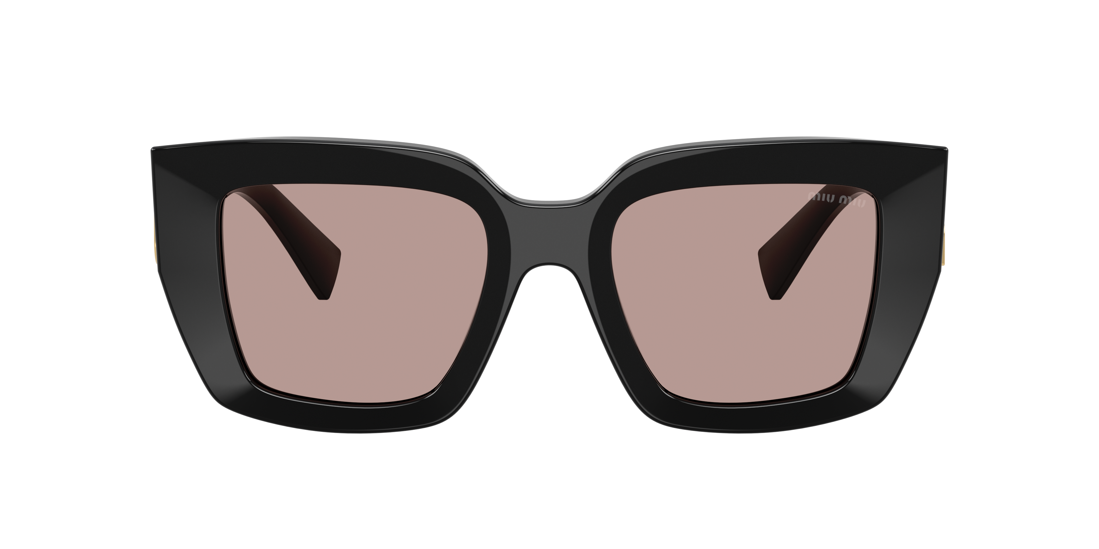 Miu Miu MU B05S XL (51 - 21) with Violet lenses and Black frame