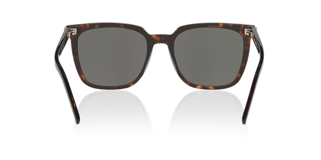 SAINT LAURENT レクタンクルフレムメカネ SLM151J 003 Saint Laurent SL M151/J Eyeglasses 003 Havana Transparent