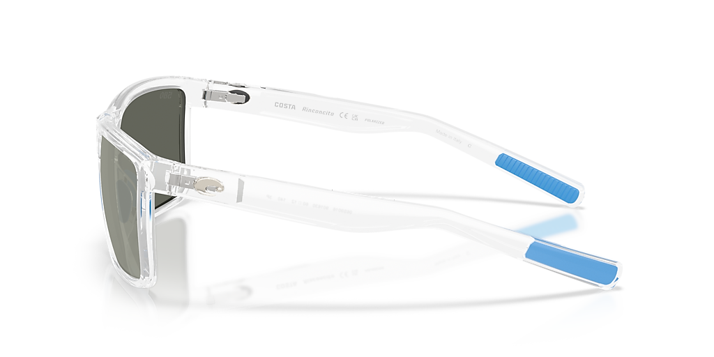 COSTA 6S9016 Rinconcito Matte Black - Men Sunglasses, Blue Mirror Lens