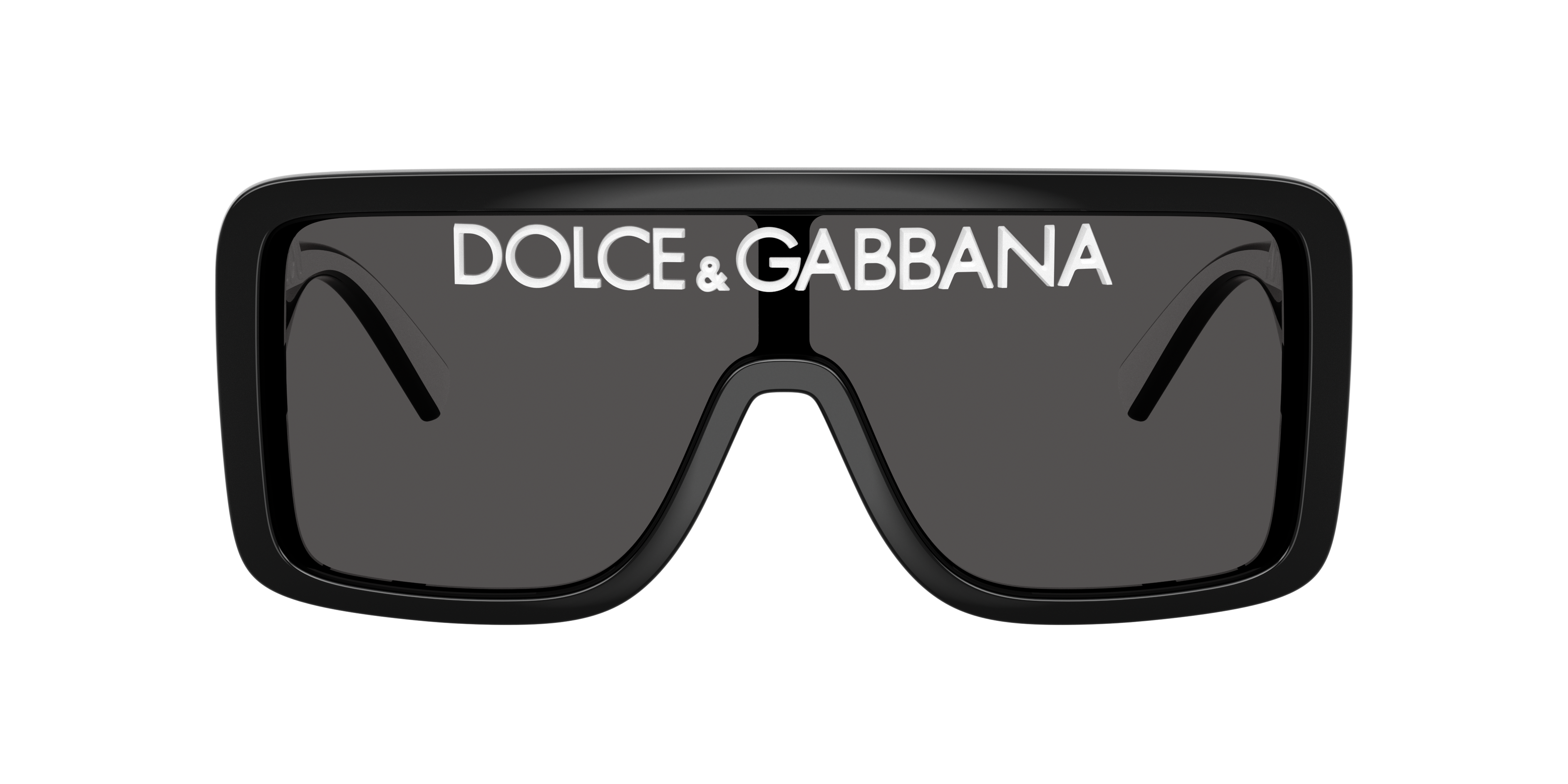 Dolce & Gabbana Logo-detail Square-frame Sunglasses In Gray