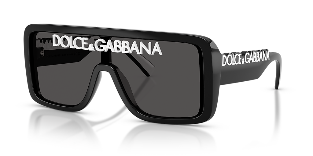 Dolce&Gabbana DG6204 L (0 - 134) with Grey lenses and Black frame