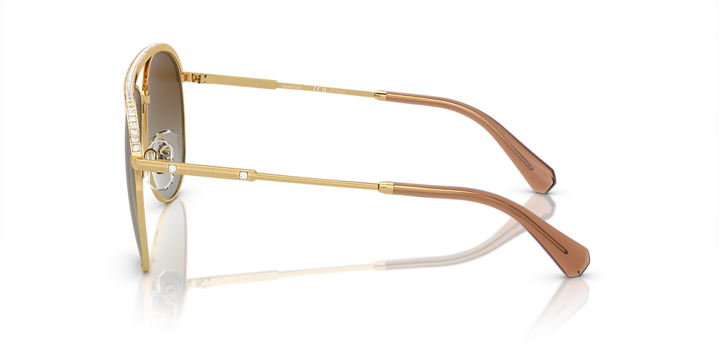 Swarovski SK7005 XL (61 - 15) with Brown lenses and Gold