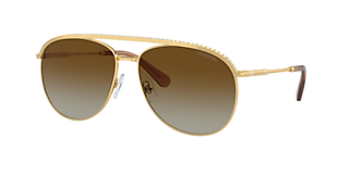 Swarovski SK7029 XL (58 - 19) with Grey lenses and Gold frame