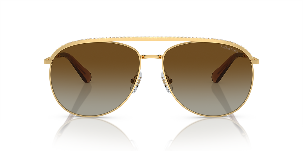 Swarovski SK7005 XL (61 - 15) with Brown lenses and Gold