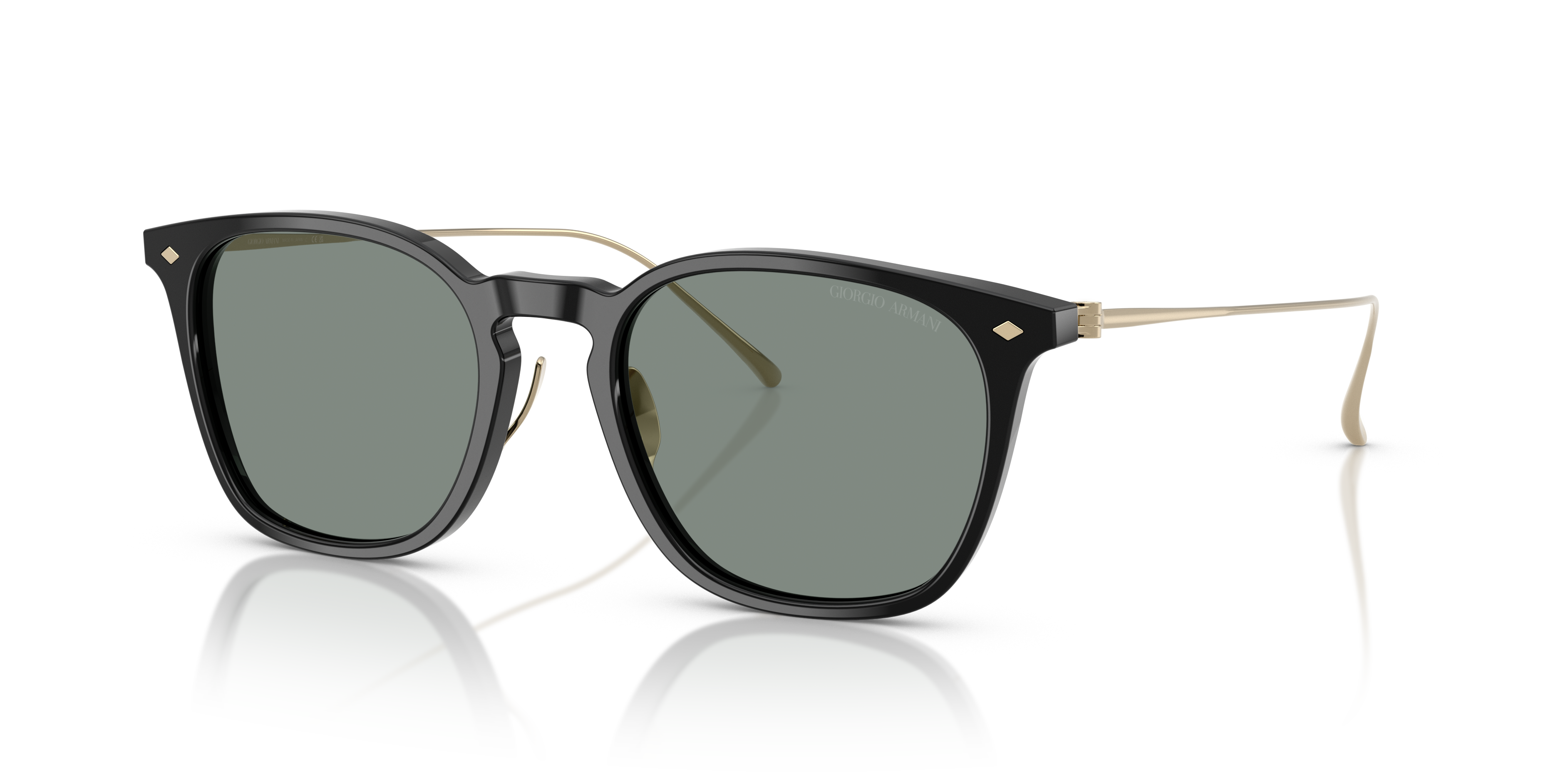 GIORGIO ARMANI　【ky】 Giorgio Armani AR8226T XL (52 - 20) with Grey lenses and Black