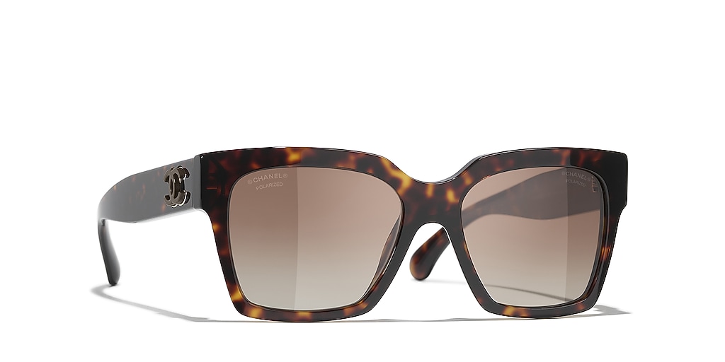 Chanel Butterfly Sunglasses CH5557 S (54 - 17) with Brown lenses