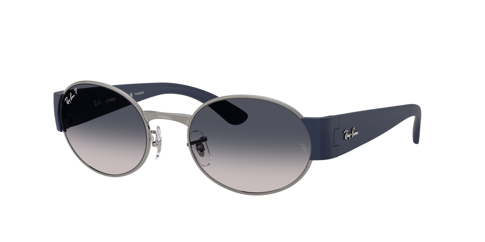 Ray-Ban Unisex Sunglass RB3770 -  Frame color: Gunmetal, Lens color: Blue Gradient Polarized