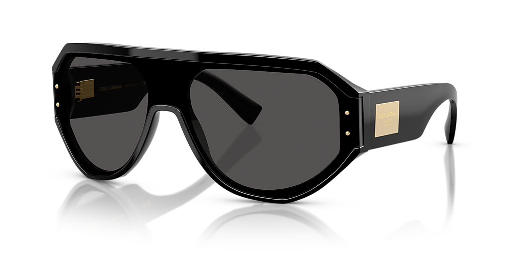 Dolce & Gabbana F290XTFQ2MVS8100 関税送料込 Dolce&Gabbana DG4481F L (0 - 147) with Grey lenses and Black