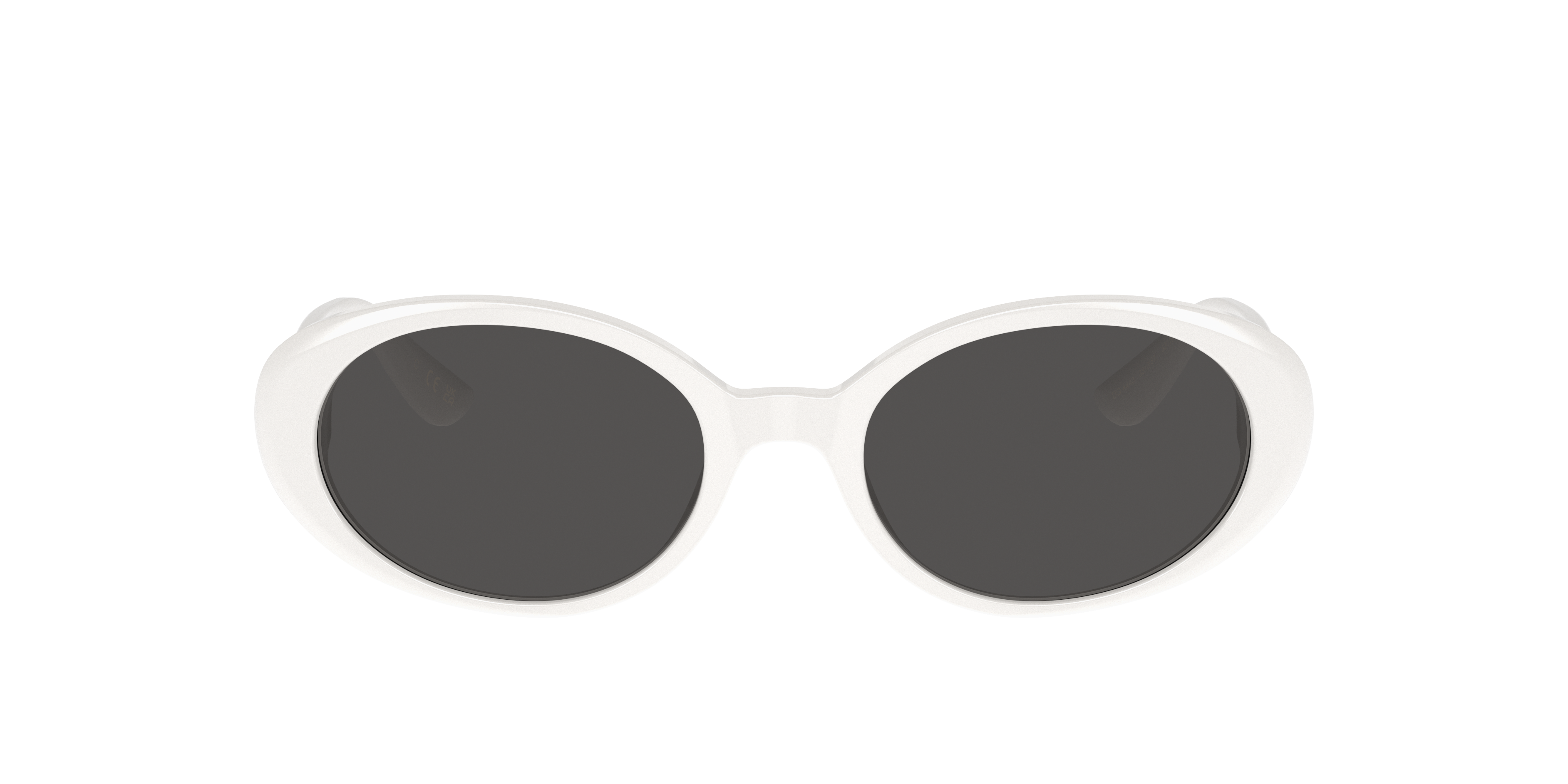Dolce & Gabbana Dg4443 3312/87 Women's Sunglasses - White Frame, Dark Gray Lenses In White