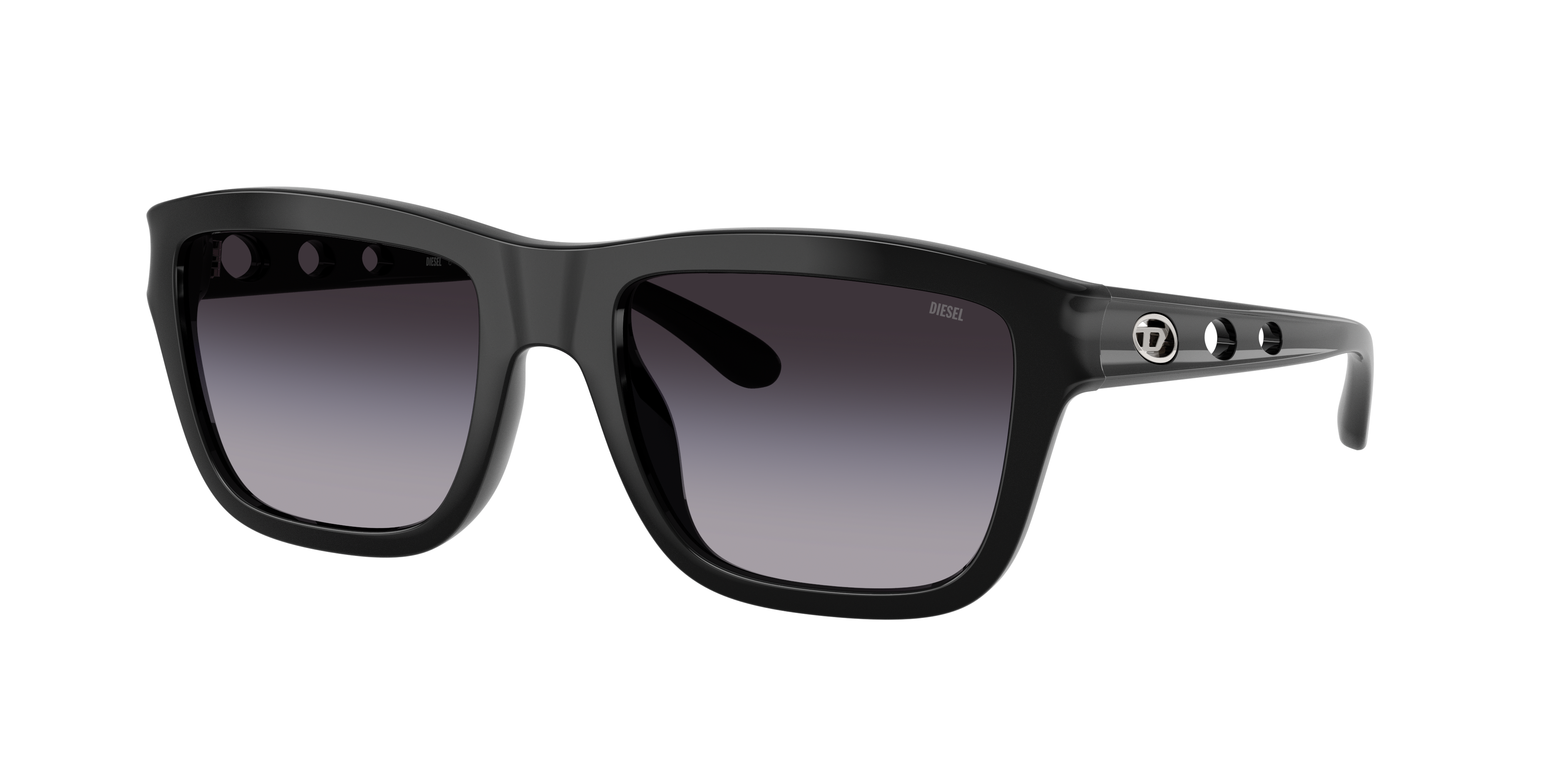 Diesel Unisex Sunglass Dl3006u In Gradient Grey
