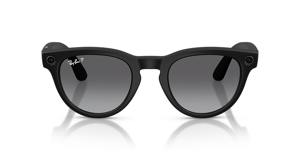 RW4013 Ray-Ban Meta Headliner Black - Unisex Sunglasses, Graphite Lens
