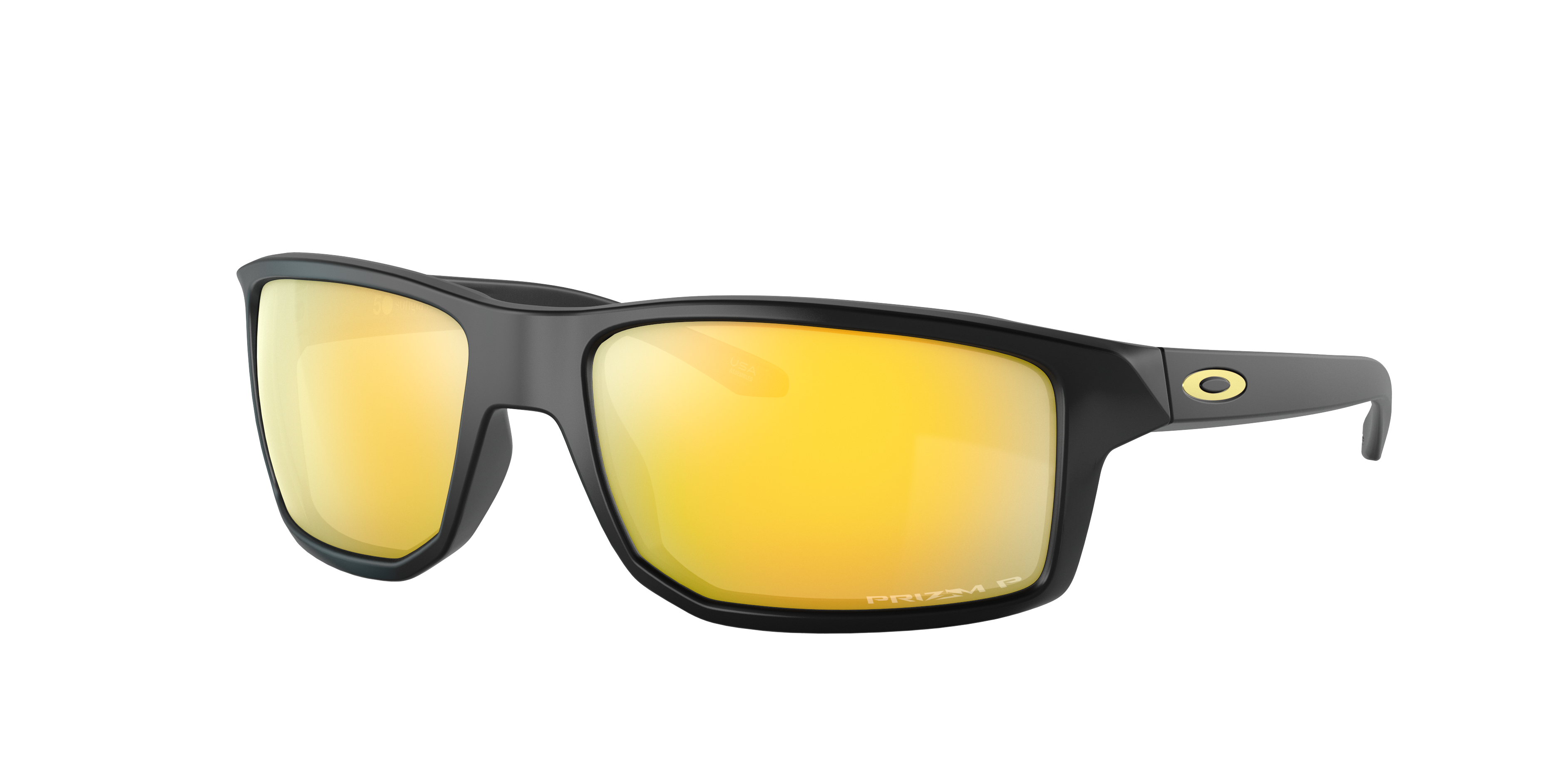 【cometo】オークリーサングラス　GIBSTON Gibston Prizm Black Polarized Lenses, Matte Black Frame