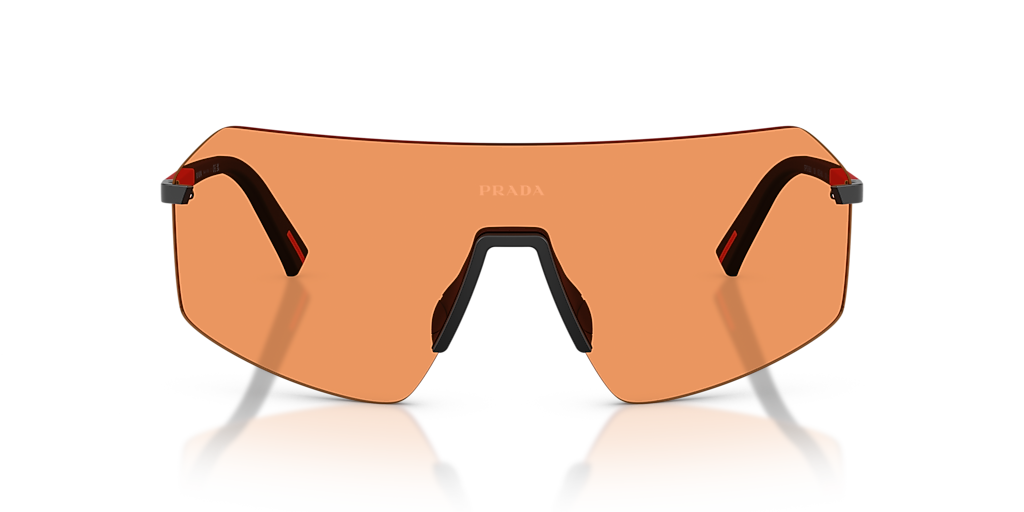 Prada Linea Rossa PS B50S XL (0 - 136) with Orange lenses and