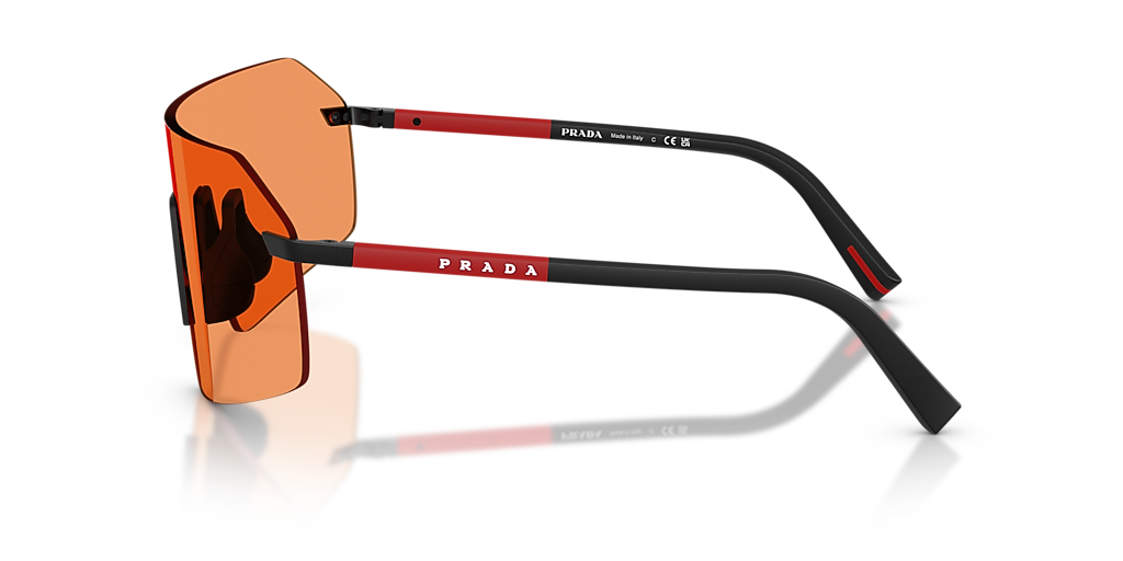 Prada Linea Rossa PS B50S XL (0 - 136) with Orange lenses and