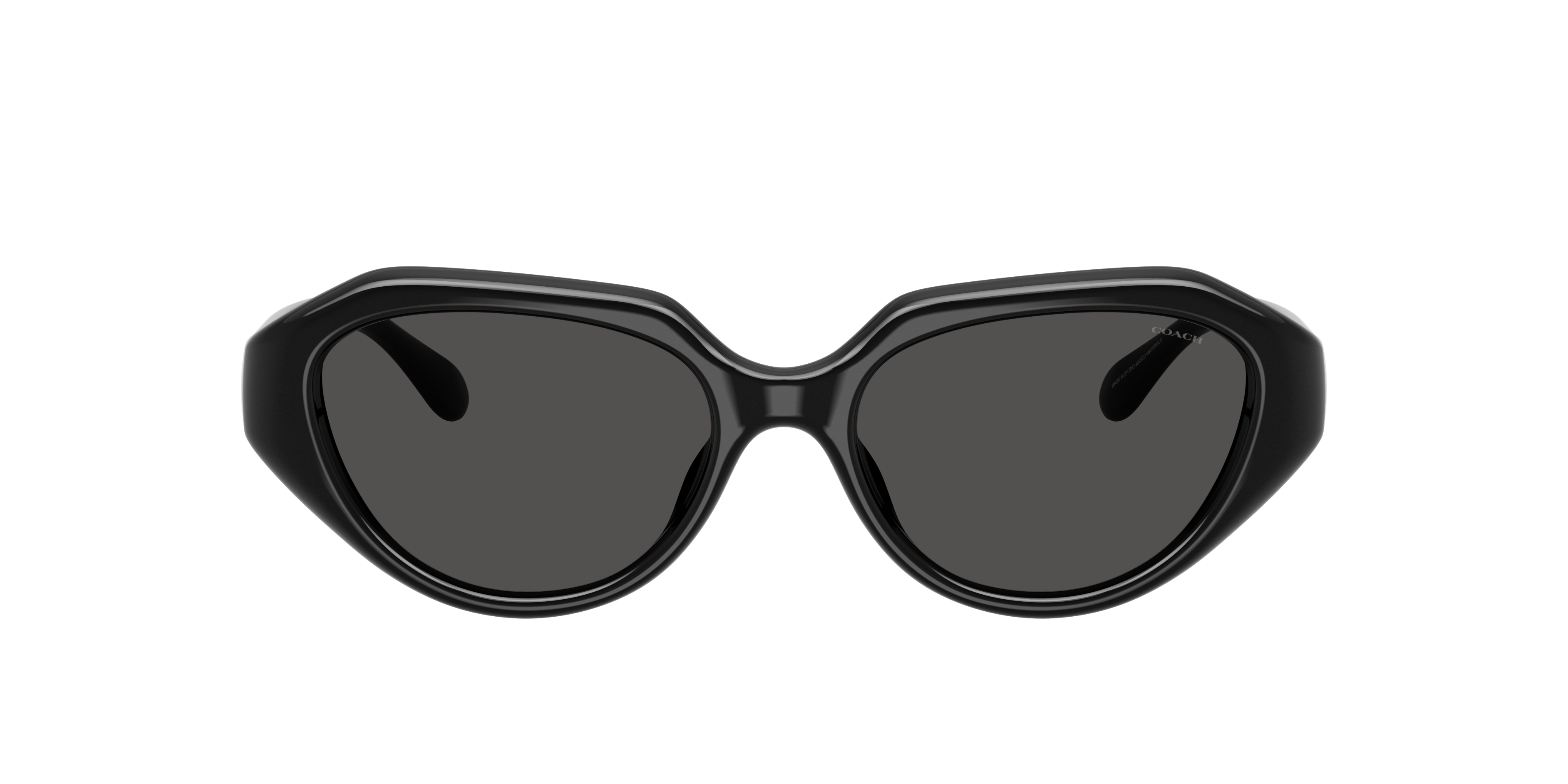 Coach C Hardware Geometric Sunglasses In Black