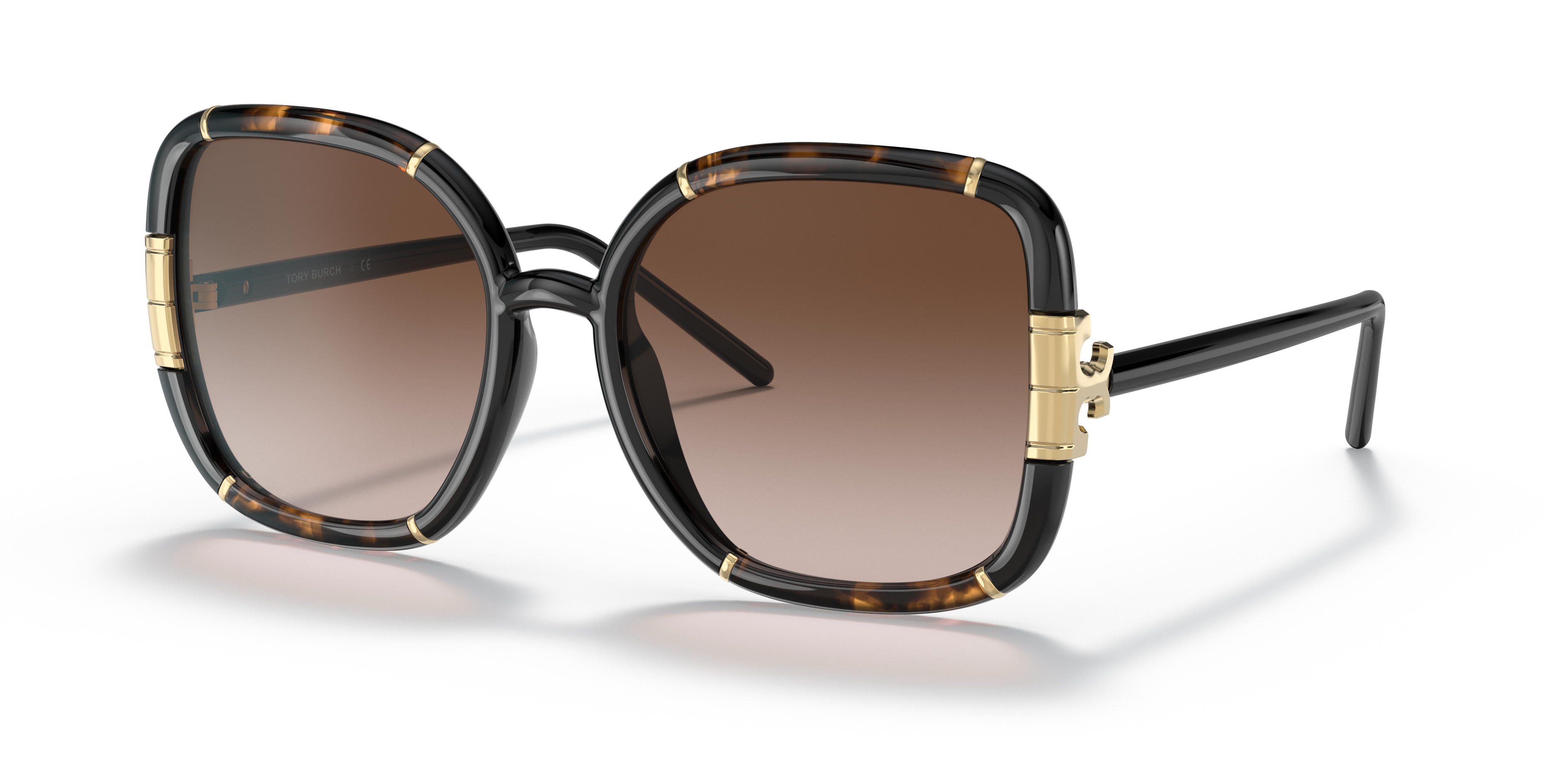 Tory Burch TY9071U L (57 - 19) with Brown lenses and