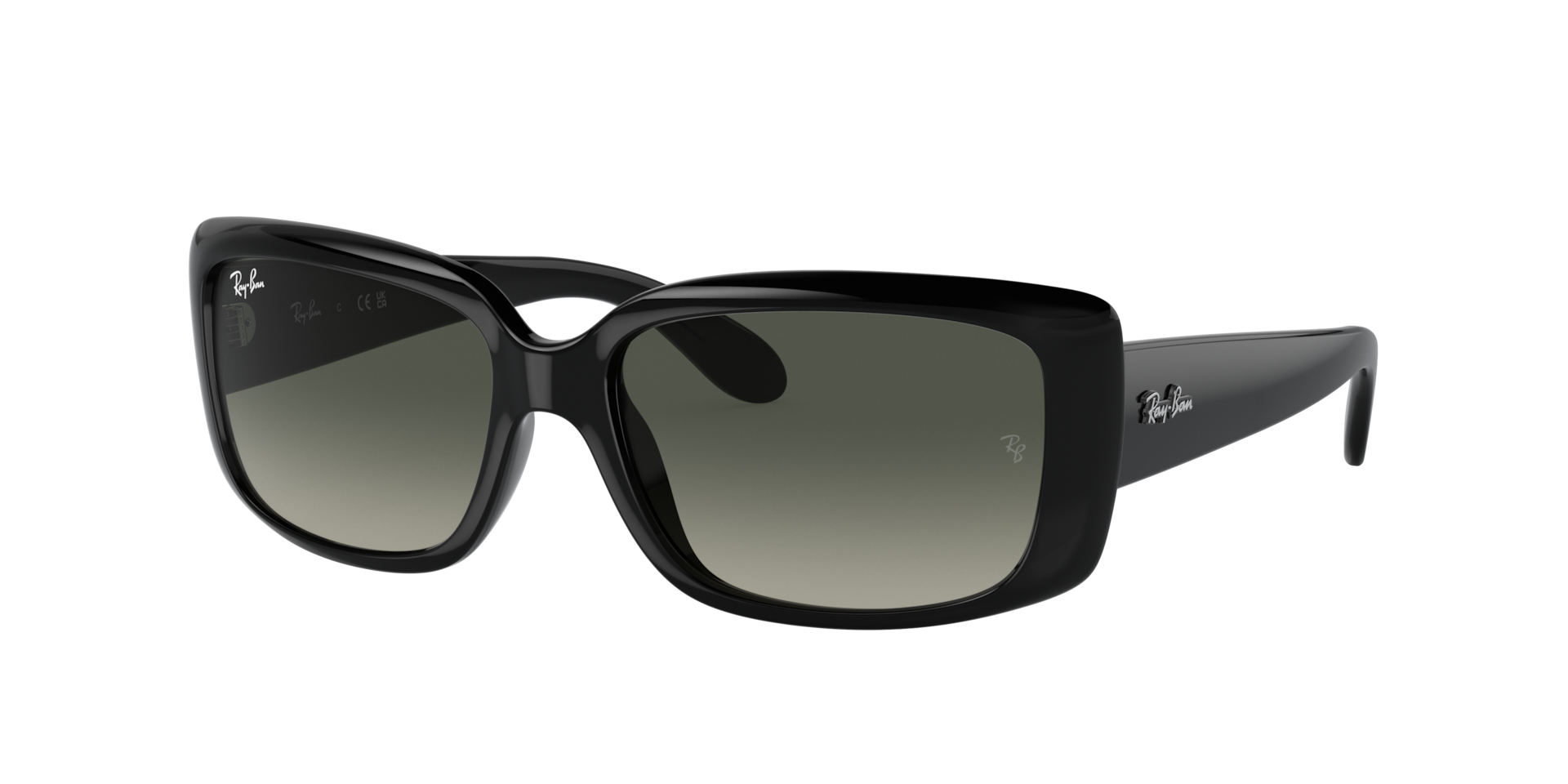 Ray-Ban Woman Sunglass RB4389 -  Frame color: Black, Lens color: Grey