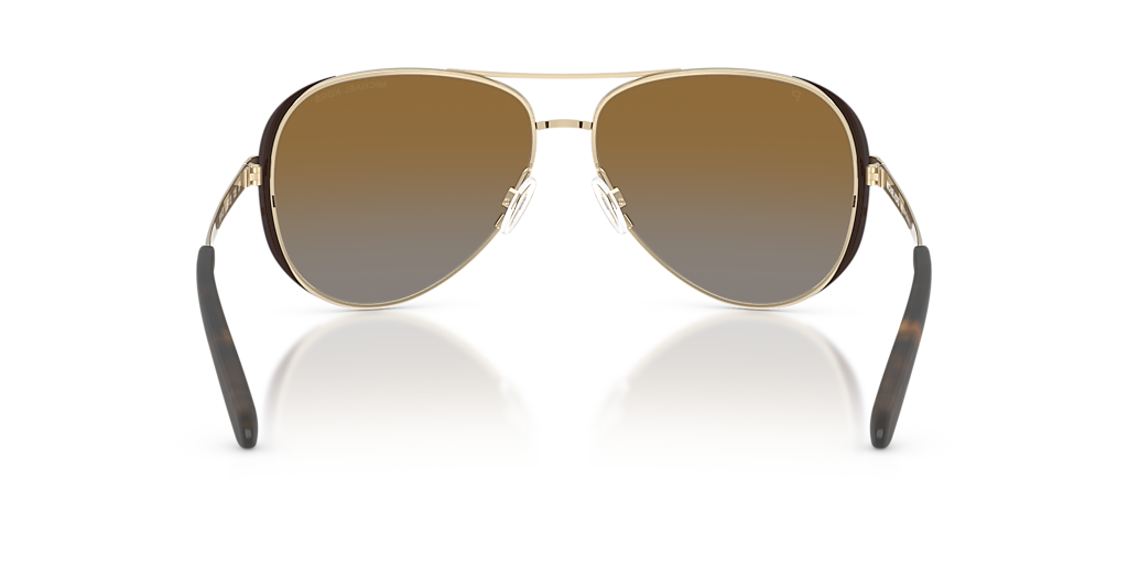 Michael Kors シナンオハルフレムサンクラス MK2248D 30058D Michael Kors MK5004 Chelsea L (59 - 13) with Brown lenses