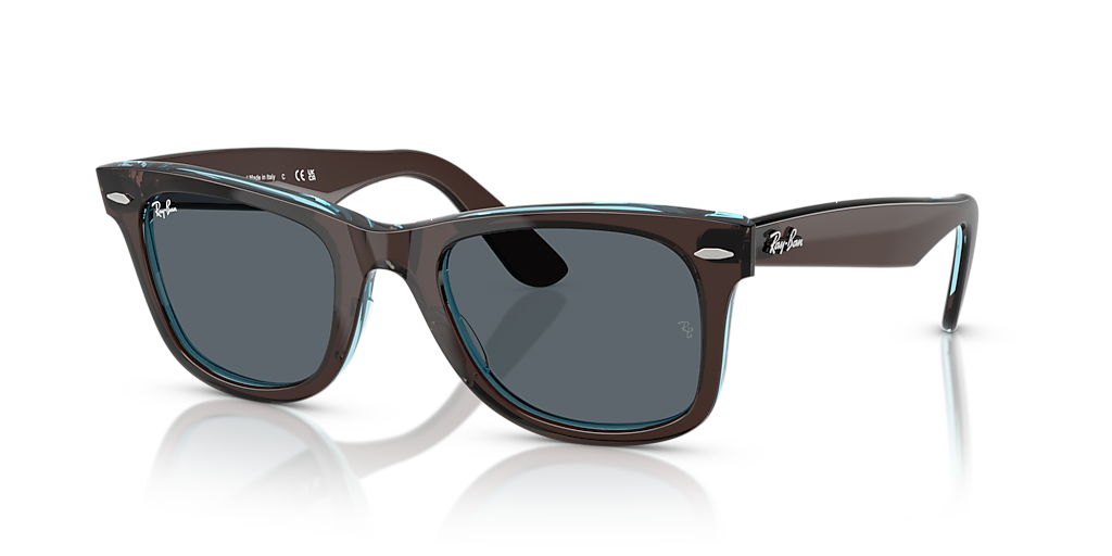 Ray-Ban RB2140F Original Wayfarer Classic L (52 - 22) with Blue