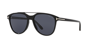 TOMFORD オタリハイロットフレムサンクラス FT120956 52N Tom Ford Bruce XXL (61 - 12) with Grey lenses and Black