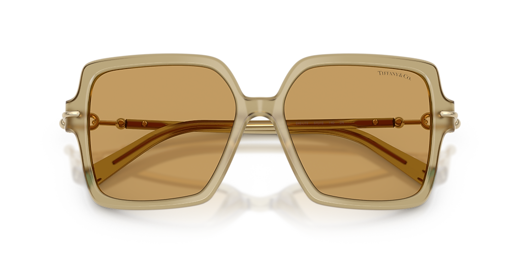 Tiffany & Co. TF4260U XXL (57 - 16) com Lentes Marrom e Armação