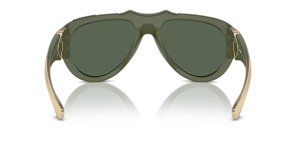 Burberry BE4433U XXL (57 - 20) with Green lenses and Green frame