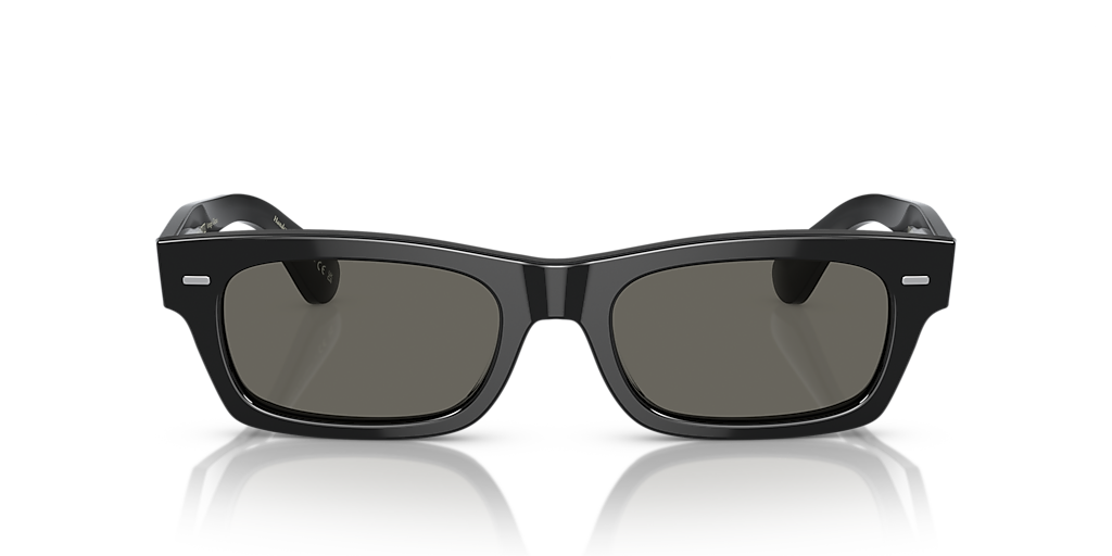 OLIVER PEOPLES OV5510SU Davri Black - Unisex Luxury Sunglasses, Carbon Grey Lens