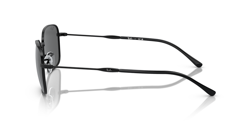 ●LENNYRAY Ray-Ban RB3706 XL (57 - 20) with Grey lenses and Black frame