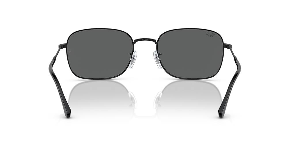 Ray-Ban RB3706 XL (57 - 20) with Grey lenses and Black frame