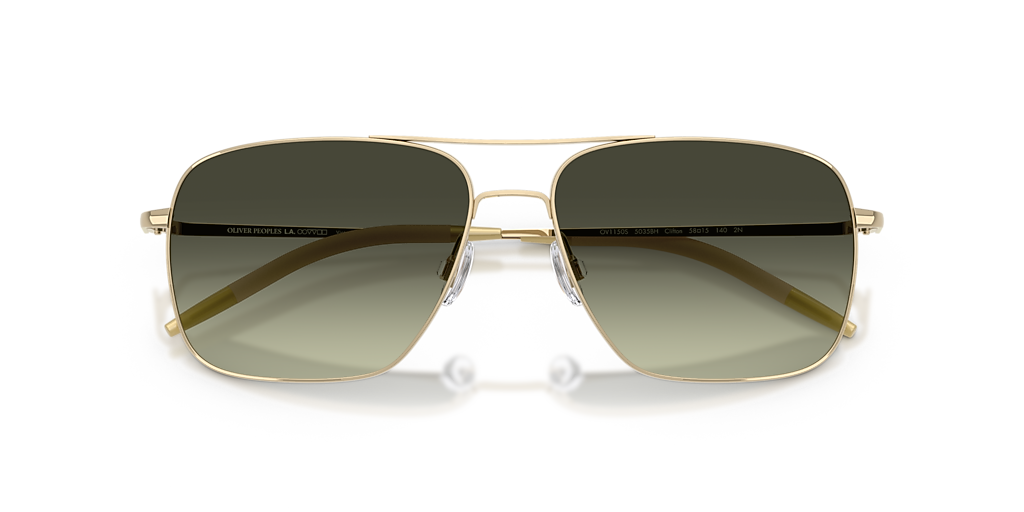 Oliver Peoples OV1150S Clifton L (58 - 15) with Green lenses and