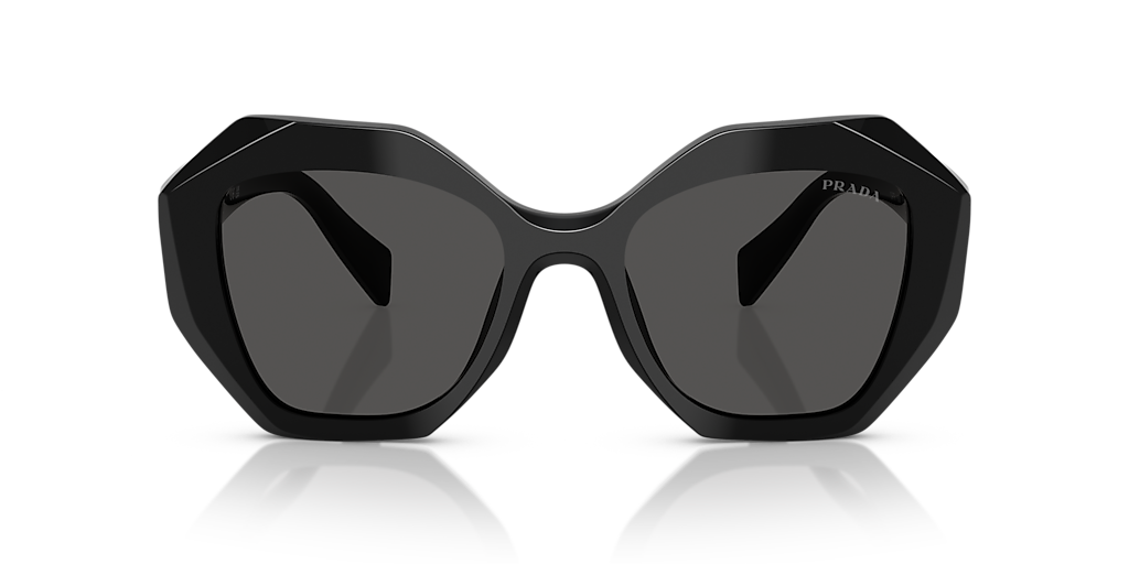 Prada PR 16WS M (53 - 20) with Grey lenses and Black frame